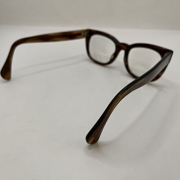UOC Eyeglasses 150 Vintage Designer Frames Only  Brown 50-22-150 - Picture 4 of 6
